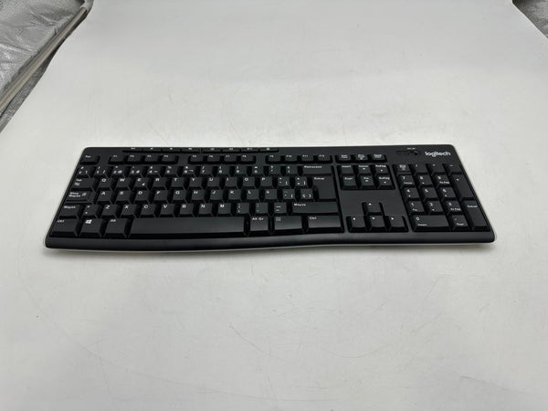 LOGITECH K270 KEYBOARD SPANISH LAYOUT - BLACK - Like New