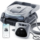BUBLUE D10P ROBOTIC POOL CLEANER, POOL VACUUM WITH SUPERIOR SUCTION, GRAY - Like New
