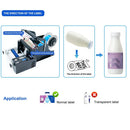 ZONEPACK Semi Auto Electric Round Bottle Labeling Machine Sticker Applicator - Brand New