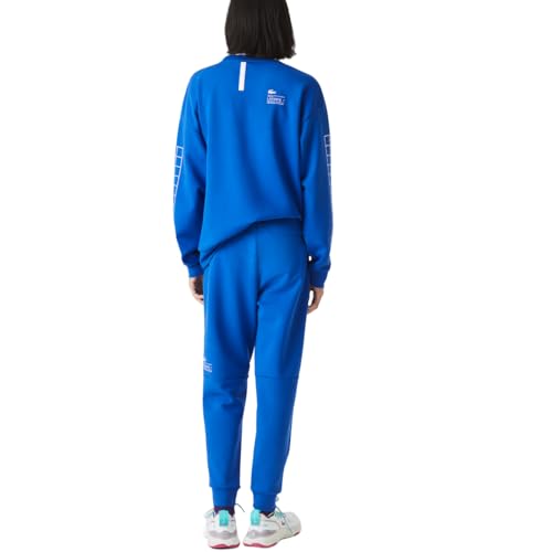 LACOSTE SIZE 5 LARGE MENS SLIM FIT OVERSISED BRANDED TRACKPANTS - MARINA - Brand New