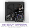 NZXT C1000 80+ Gold certified fully modular Sleeved cables ATX power supply Like New
