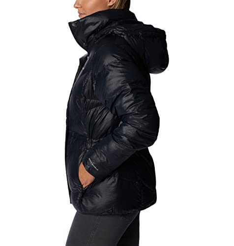 COLUMBIA WOMEN'S PEAK TO PARK II INSULATED HOODED JACKET BLACK GUNMETAL 3X PLUS - Brand New