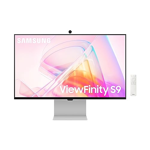 SAMSUNG 27" VIEWFINITY S9 SERIES 5K MATTE DISPLAY LS27C900PANXZA 2023 - WHITE - Like New