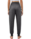 LOCOOWAI 2 PACK WOMEN'S YOGA JOGGERS HIGH WAISTED - S DARK GRAY/PINK - Brand New
