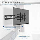 VIVO Extra Long 37 to 80" TV Wall Mount LCD LED Flat Curved Screens MOUNT-VW080L - Like New