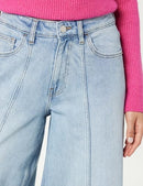 THE DROP WOMEN'S FRIDA RELAXED FIT JEANS, SIZE: WOMEN 31, LIGHT INDIGO - Like New