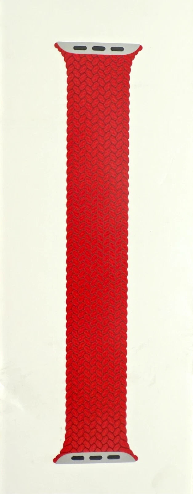 APPLE WATCH 40MM SIZE 6 RED BRAIDED SOLO LOOP BAND - RED - Brand New