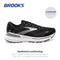 BROOKS MEN’S ADRENALINE GTS 23 SUPPORTIVE RUNNING SHOE SIZE 9 BLACK/WHITE - Like New