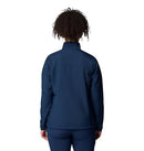 WL1684-464 COLUMBIA WOMENS KRUSER RIDGE III SOFTSHELL COLLEGIATE NAVY L - Like New