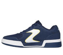 246106 Skechers Men's Viper Court Classic Pickleball Sneaker, Navy/Yellow,Size 9 - Brand New