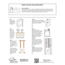 RIGID BUILDERS BEST SAF-T-DUCT DRYER OUTLET BOX 10696 - WHITE - Like New