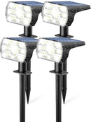 Kaxiida Solar Lights Outdoor Waterproof IP68, 3 Lighting Models Solar Powered - Like New