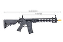 Lancer Tactical LT-25 Hybrid Gen 2 M4 SPR Interceptor Airsoft AEG - Black - Brand New