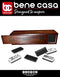 Bene Casa Professional Double-9 Domino Set with Elegant Wooden Box - Like New