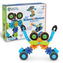 LEARNING RESOURCES GEARS! GEARS! GEARS! ROBOTS IN MOTION ENGINEERING TOY - Brand New