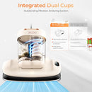 JIGOO Mattress Vacuum Cleaner 12Kpa, Handheld Vacuums for Dust - Pearly White - Like New