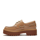 TB0A2GVFAKJ Timberland Women's Stone Street Boat Shoe MEDIUM BEIGE SIZE 10 - Like New