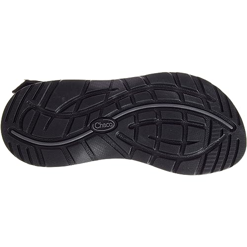 CHACO WOMEN'S Z/CLOUD SANDAL - SIZE: WOMEN 11 (AU/UK W9) - SOLID BLACK - Like New