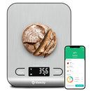 ETEKCITY FOOD NUTRITION KITCHEN SCALE DIGITAL GRAMS OUNCES WEIGHT LOSS - SILVER - Like New