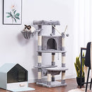 Hey-brother Cat Tree for Indoor Cats Light Gray MPJ016W - Brand New