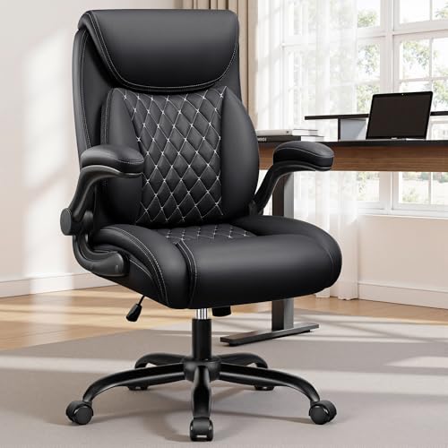 BESTFAIR OFFICE CHAIR, ERGONOMIC LUMBAR SUPPORT LOWER BACK PAIN RELIEF - BLACK - Like New