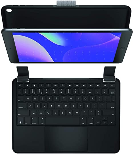 BRYDGE 10.2 MAX+ Bluetooth Keyboard Case trackpad BRY8012 - Black Like New