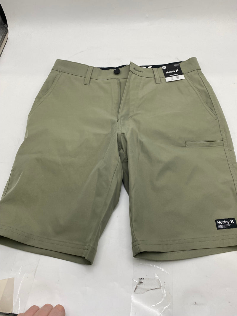 HURLEY VENTURE WALKSHORTS - SIZE: MEN 30 - IGUANA - Like New