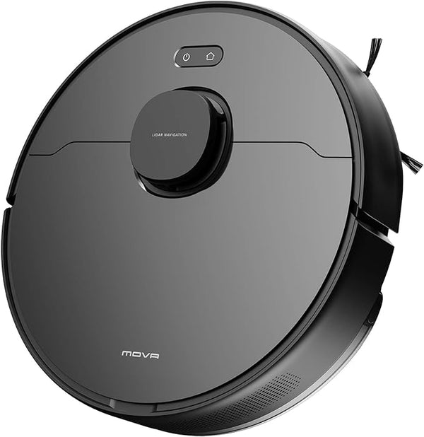 MOVA Robot Vacuum and Mop, Lidar Navigation Robot Vacuum RLS4 - BLACK - Like New