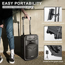 GEYGUY GTSK8-2 PORTABLE BLUETOOTH PA SYSTEM - Black - Like New