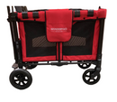 Wonderfold W2 Original Multifunctional Double Stroller Wagon - Red Like New