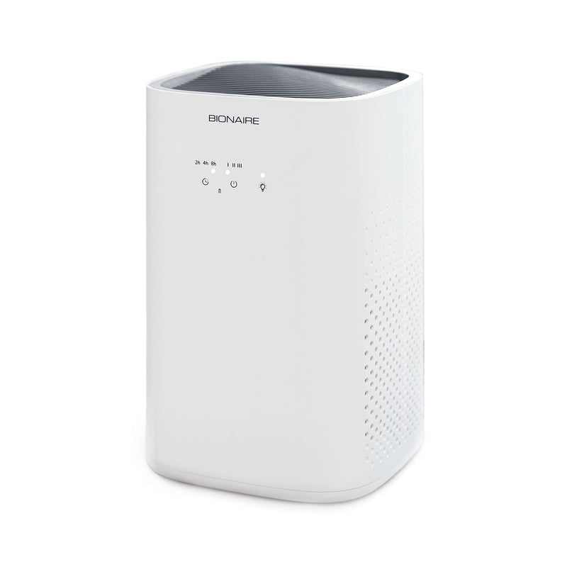 BIONAIRE TRUE HEPA 360° AIR PURIFIER FOR MEDIUM ROOMS - WHITE - Like New