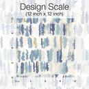 RoomMates Blue Watercolor Fountain Peel and Stick Wallpaper - Brand New