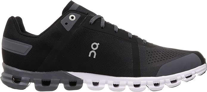 35.99238 On Running Mens Cloudflow Mesh Black/Asphalt 12 - Like New