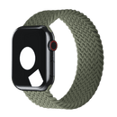 APPLE WATCH 44MM BRAIDED SOLO LOOP - SIZE 8 - IVERNESS GREEN - Like New
