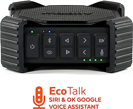 ECOXGEAR EcoEdge Waterproof Bluetooth Speaker GDI-EXEDGE301 - Black Like New