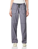 WonderWink Women's Wonderflex Faith Scrub Pant Pewter 5X-Large - Brand New
