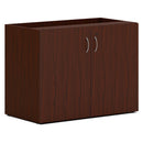 HON Mod HONPLSC3620LT1 Storage Cabinet - 36" x 20" x 29" - Traditional Mahogany Like New