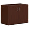 HON Mod HONPLSC3620LT1 Storage Cabinet - 36" x 20" x 29" - Traditional Mahogany Like New