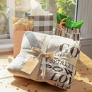 Prayer Blanket Throw Scripture Inspirational Healing Get Well Blanket 50x60 - Brand New