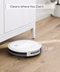 EUFY BoostIQ RoboVac 11S MAX Self-Charging Vacuum Cleaner White T2126121 Like New