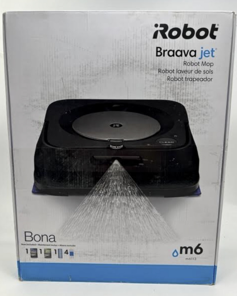 iRobot Braava Jet m6 6113 Ultimate Robot Mop M611320 - Like New