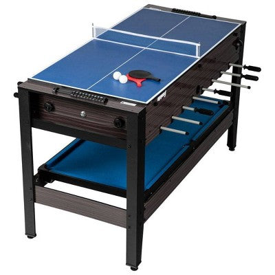 FRANKLIN SPORTS 54" MULTI GAME 4 IN 1 ARCADE WITH AIR HOCKEY AND BAG - Brand New