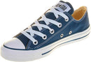 CONVERSE LOW-TOP SNEAKERS - SIZE: WOMEN 8.5 - NAVY - Like New
