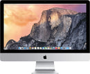 Apple iMac AIO 27" 5120 x 2880 i5-4590 3.3 Ghz 8GB 1TB HDD Radeon M290 - SILVER - Like New