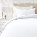 Amazon Basics Microfiber 2-Piece Duvet Cover Set, 4 Packs, Bright White - Brand New
