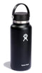 HYDRO FLASK WIDE MOUTH VACUUM INSULATED STAINLESS STEEL BOTTLE - BLACK - Like New
