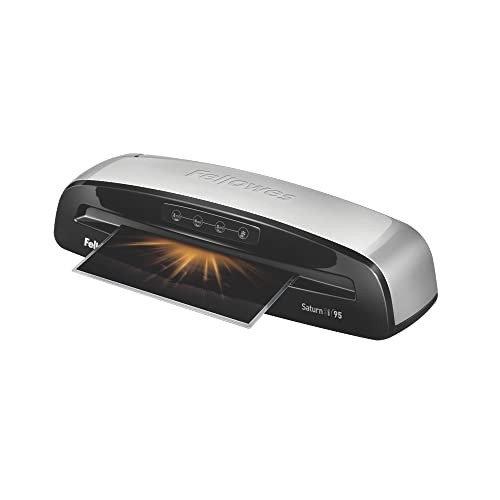 FELLOWES SATURN 3I 95 THERMAL HOME OFFICE LAMINATOR MACHINE STARTER KIT 9.5" - Like New
