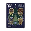 FUNKO MARVEL: BLACK PANTHER WAKANDA FOREVER - PIN SET - FUNKO MARVEL MVPN0183 - Like New