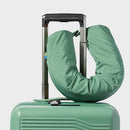 OPEN STORY PACKING CUBE WITH NECK PILLOW - GREEN - Like New