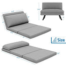 LIFERECORD SF-BC461 Convertible Sofa Bed Sleeper Chair, 4 in 1, Grey - Like New